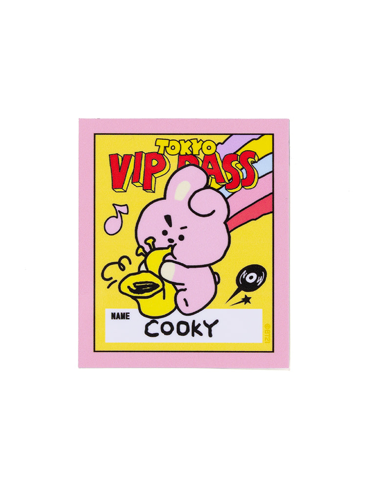 PASS風ステッカー7枚セット(WORLD VOYAGE) BT21 – LINE FRIENDS SQUARE