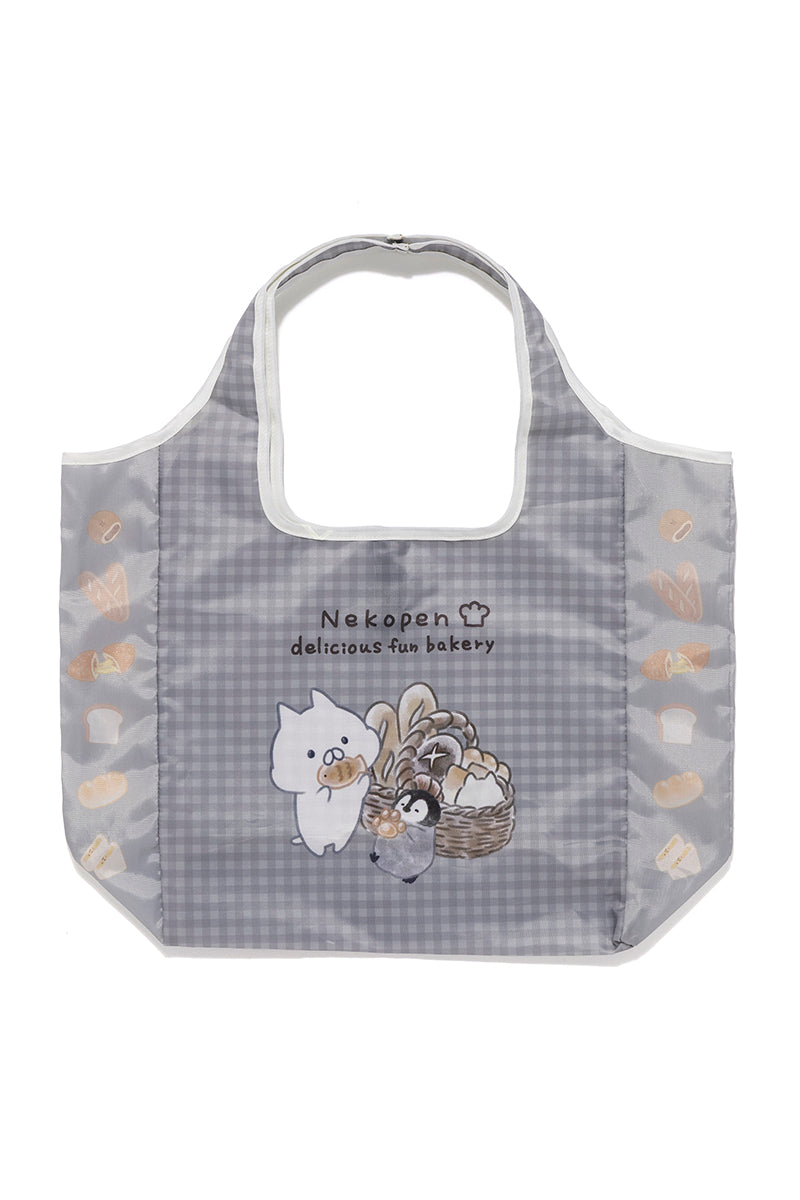 肩掛けエコバッグ(BAKERY) ねこぺん日和