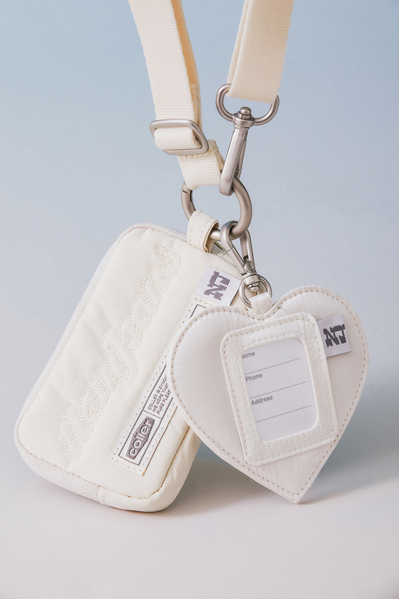 NJ X COLLER カードウォレットセット(WHITE)