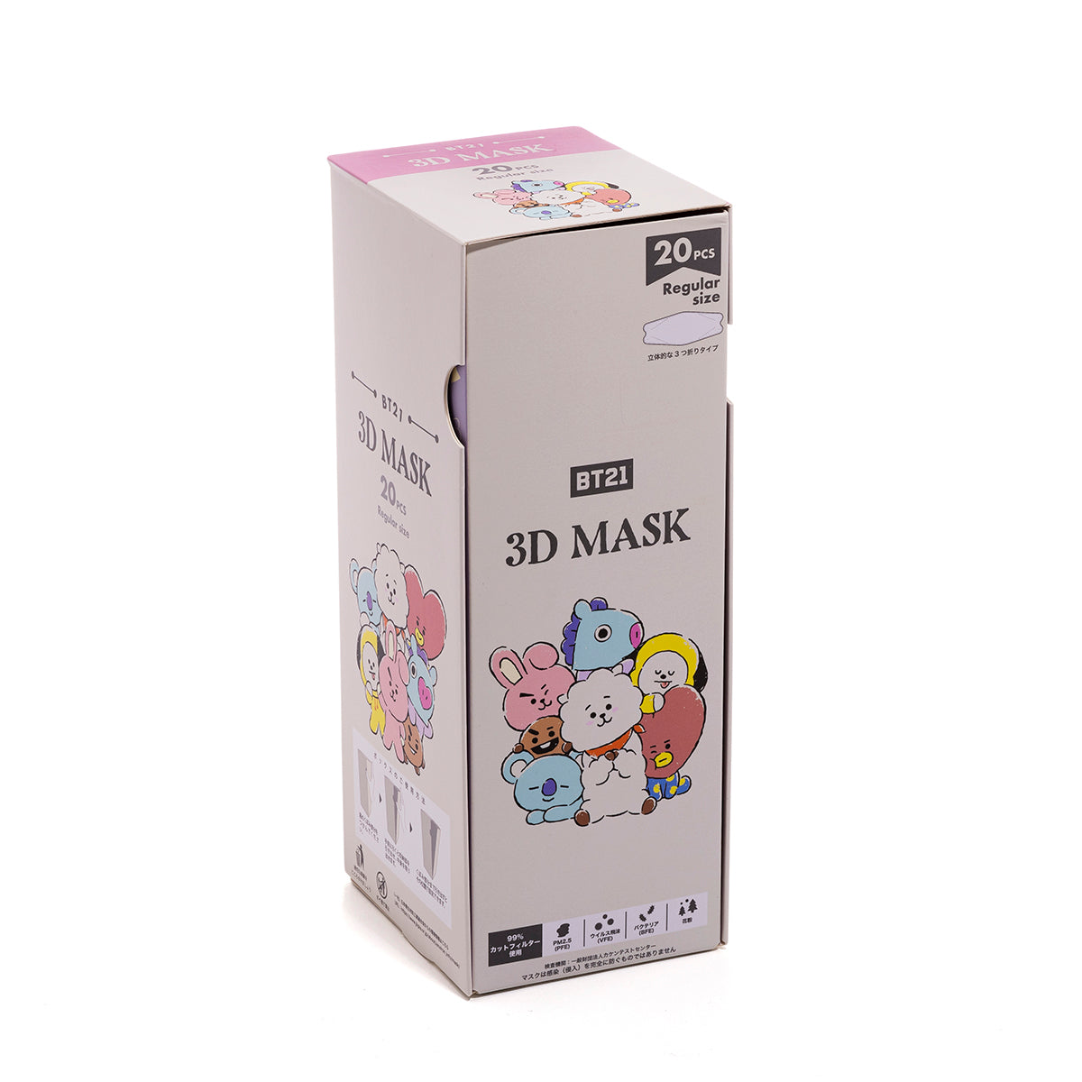 3Dマスク BT21