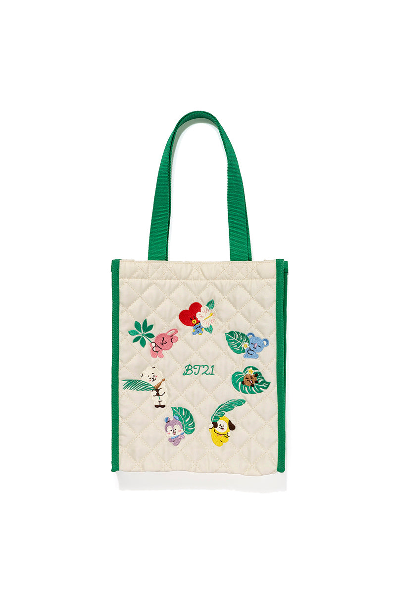 キルティングトート(SUMMER) BT21 – LINE FRIENDS SQUARE JAPAN OFFICIAL