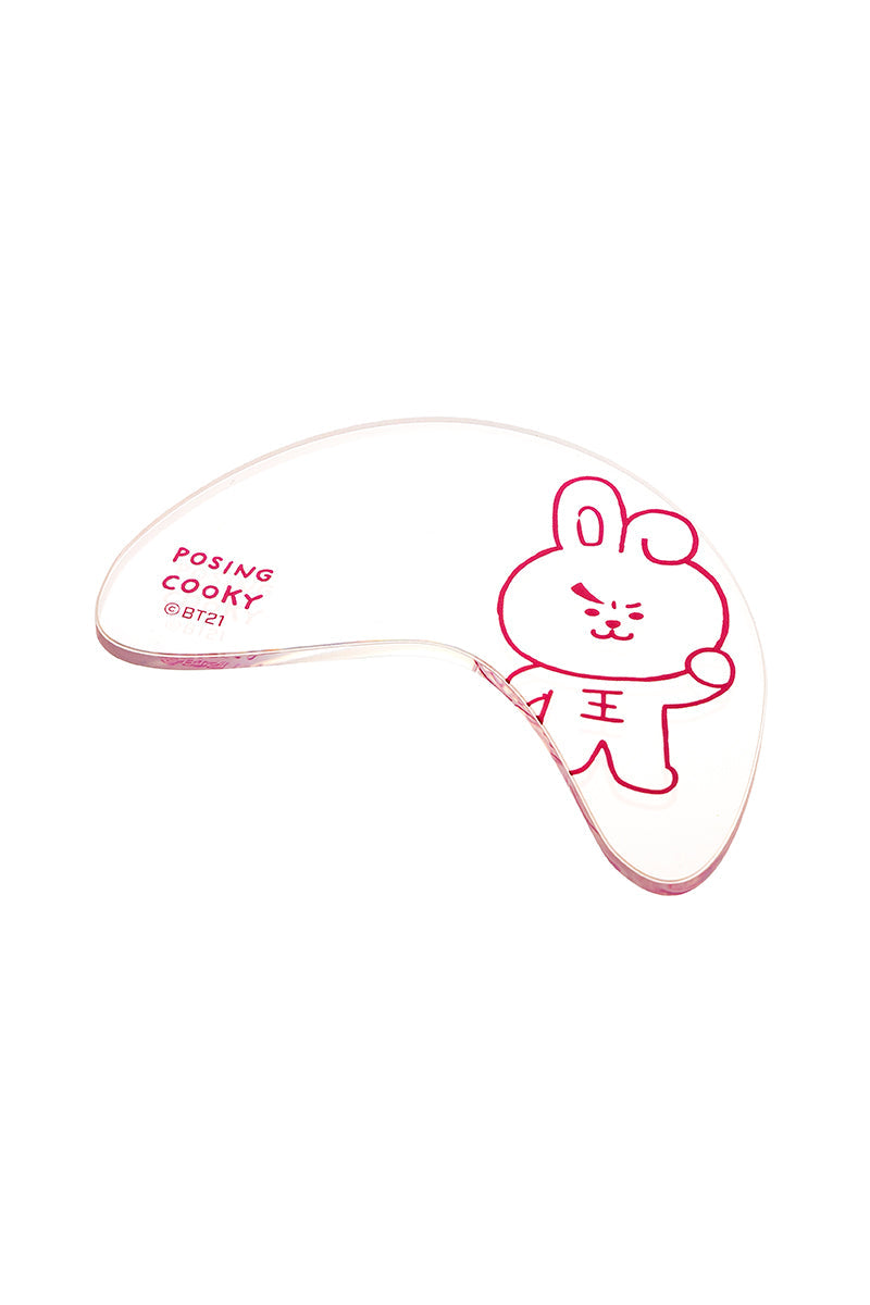 ランダムおもしろフェイスミニトレイ(ゆるフェイス) BT21