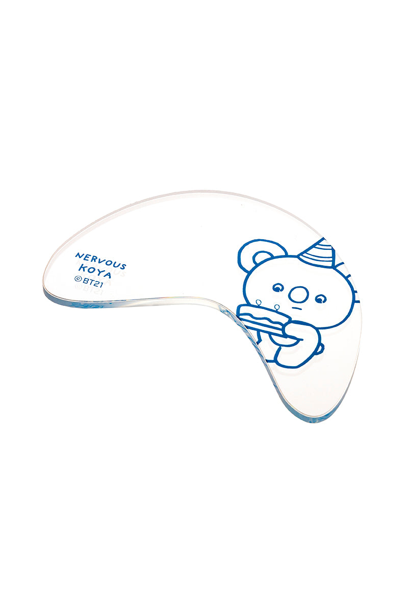 ランダムおもしろフェイスミニトレイ(ゆるフェイス) BT21