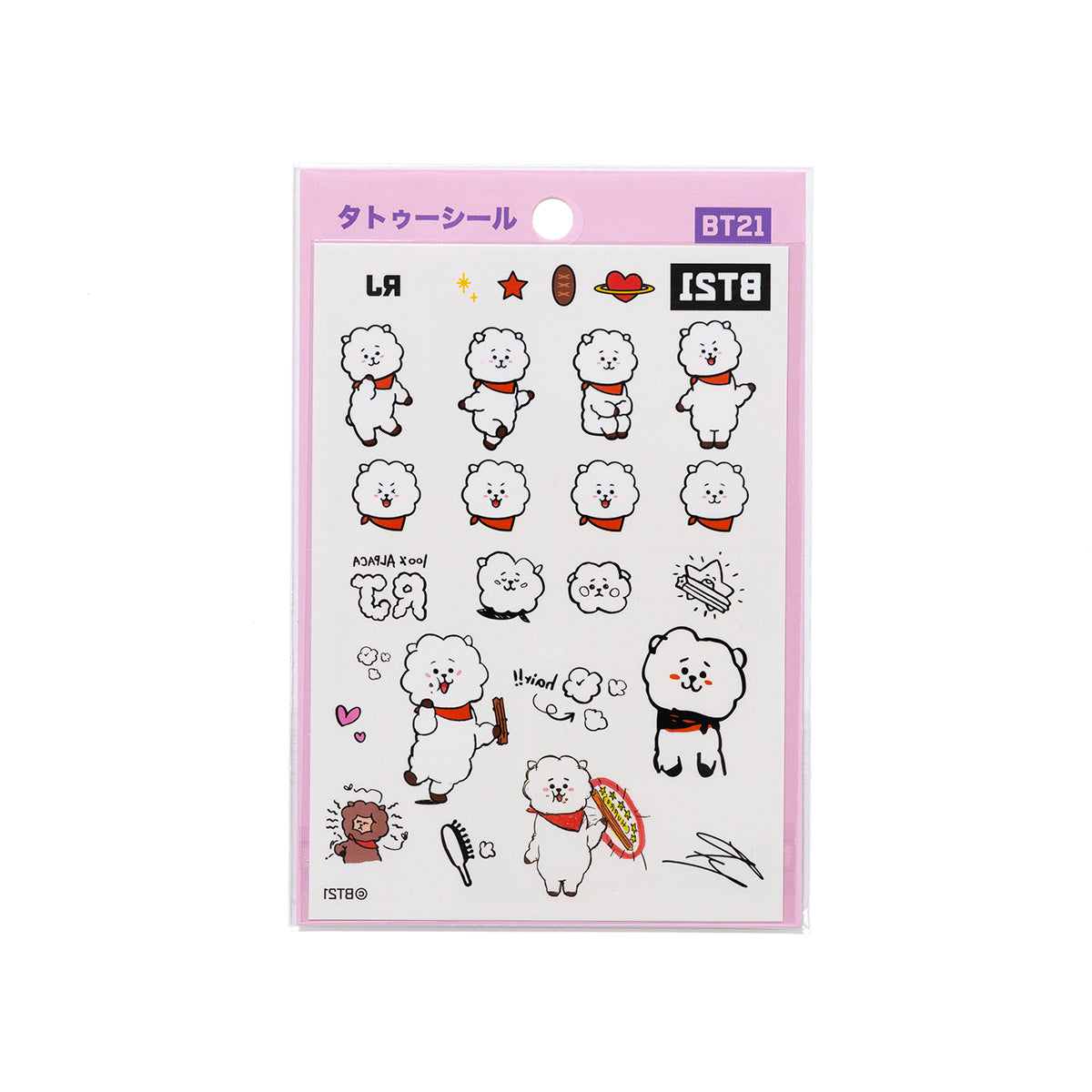タトゥーシール RJ – LINE FRIENDS SQUARE JAPAN OFFICIAL