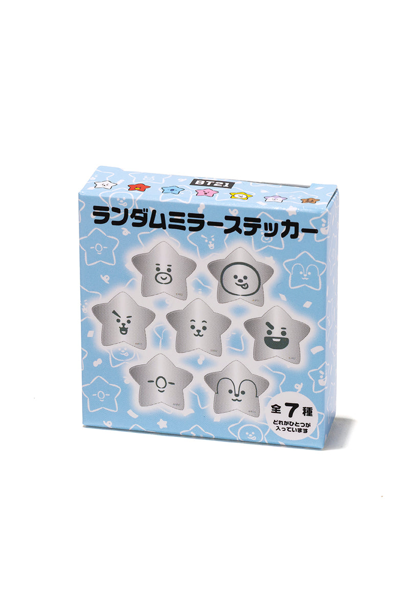 ランダムミラーステッカー スター BT21 – LINE FRIENDS SQUARE JAPAN