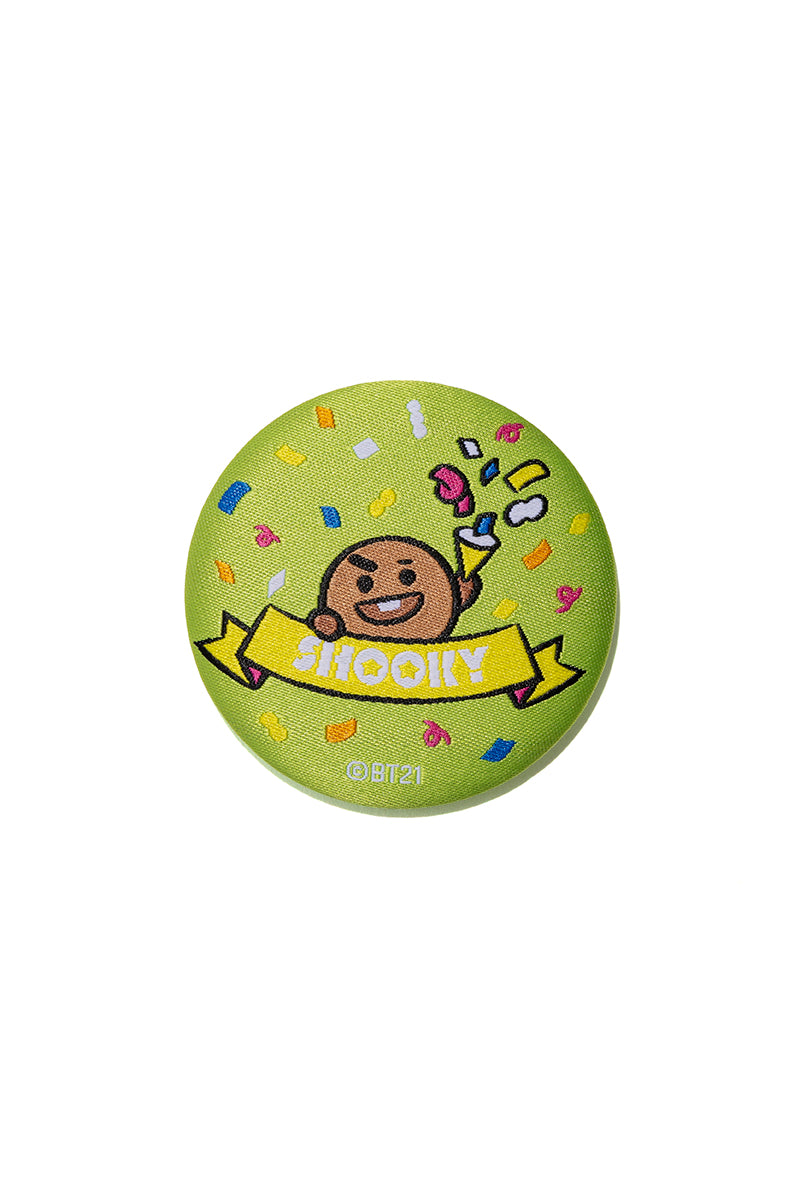 ランダム刺繍バッジ コンフェッティ BT21