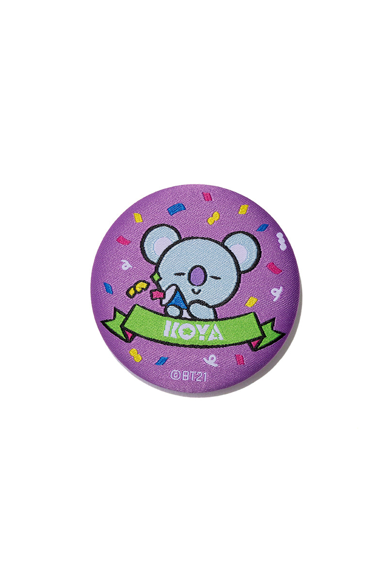 ランダム刺繍バッジ コンフェッティ BT21