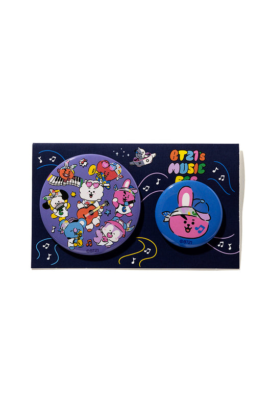 缶バッジセット(MUSIC FESTIVAL) COOKY