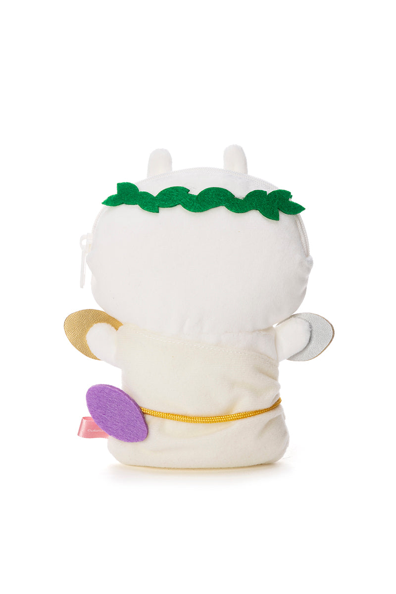 金の芋銀の芋 ダイカットフラットポーチ(むかしばなし) うさまる