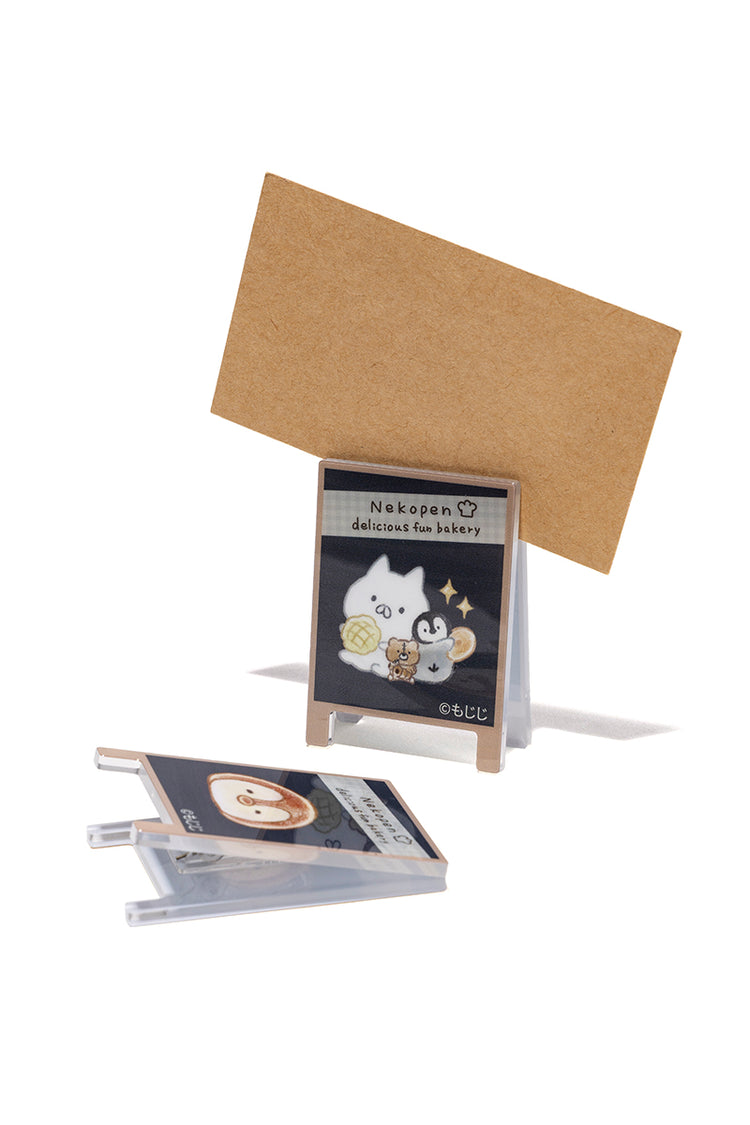 ランダム看板風アクリルクリップ(BAKERY) ねこぺん日和