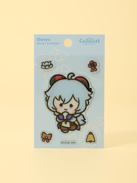 原神minini 甘雨 エポキシステッカー
