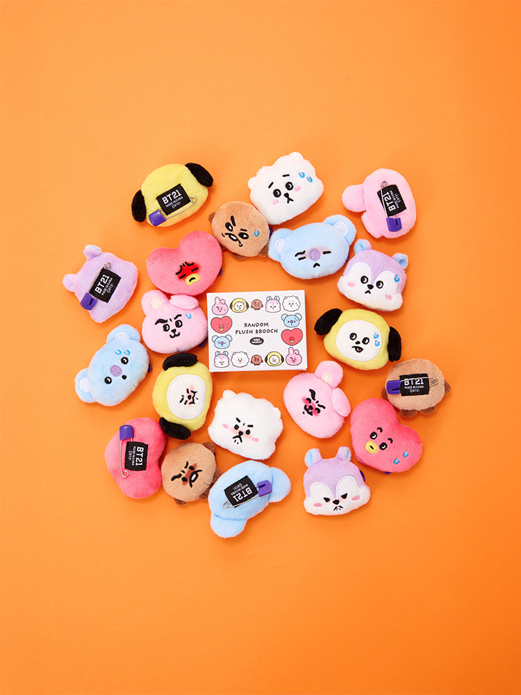 ランダムフェイスブローチ(TODAY'S FACE) BT21