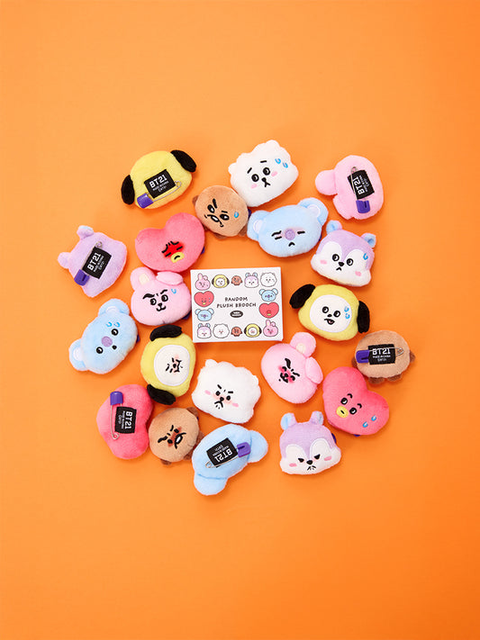 ランダムフェイスブローチ(TODAY'S FACE) BT21