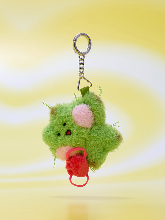minini ふわふわぬいぐるみキーリング ぼろぼろ(EXPRESSION )  レニニ