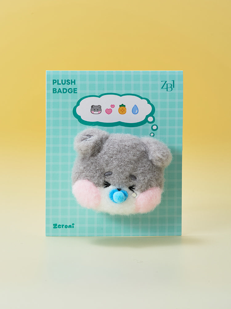 zeroni ベビー ぬいぐるみバッジ(Fluffy Wonderland) gunini