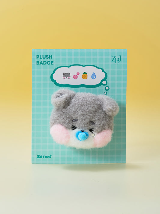zeroni ベビー ぬいぐるみバッジ(Fluffy Wonderland) gunini