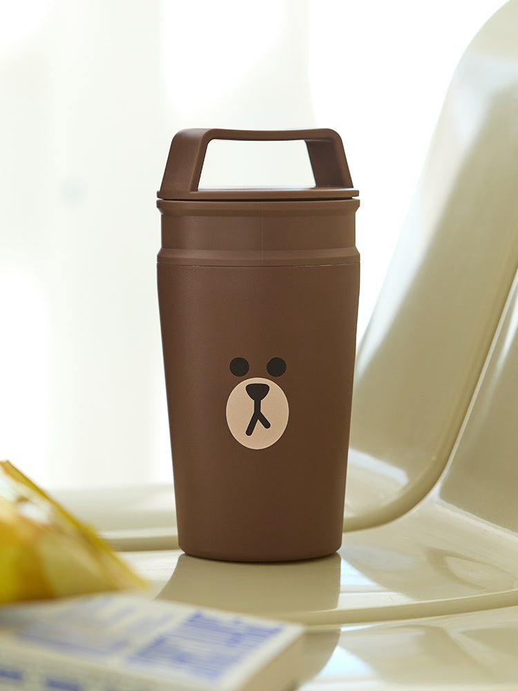 タンブラー(320ml) ブラウン