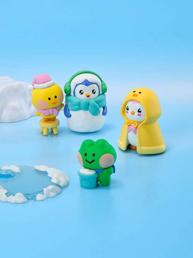 minini X Pudgy Penguins フィギュアセット