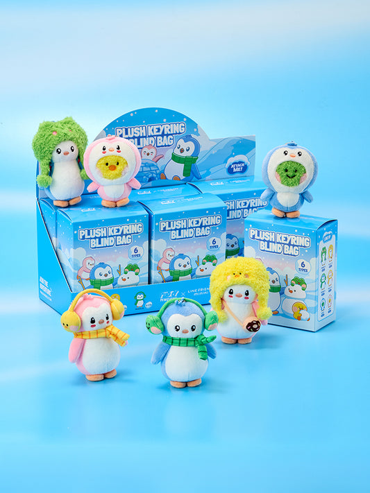 minini X Pudgy Penguins ランダムマスコットキーリング