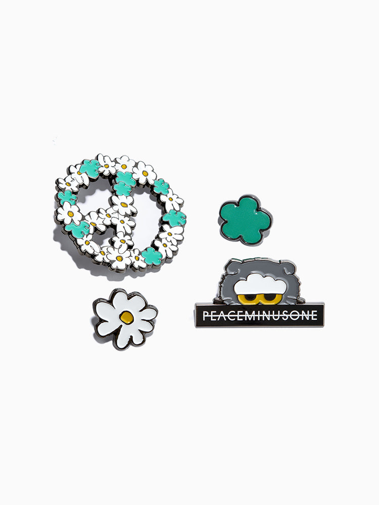 【先行予約販売】PEACEMINUSONE X ZO&FRIENDS メタルバッジセット