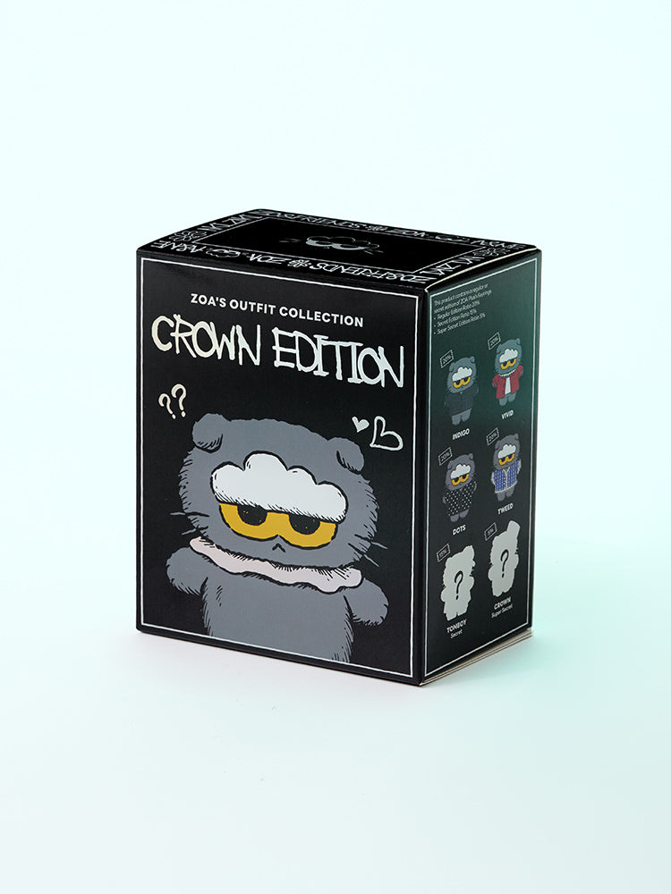 ZO&FRIENDS ランダムぬいぐるみキーリング(CROWN EDITION) ZOA