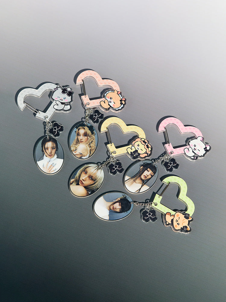i-dle minini カラビナアクリルキーリング(We are) woonini