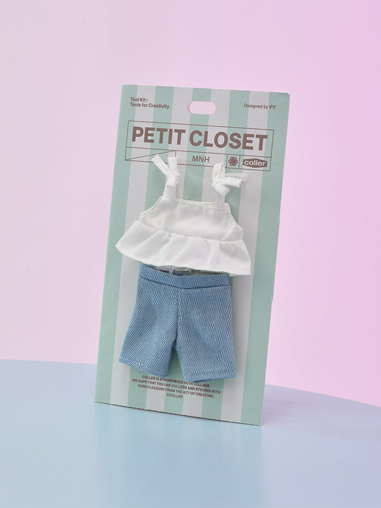MNH COLLER プチクローゼット(25/FW) フレアトップ＆デニム