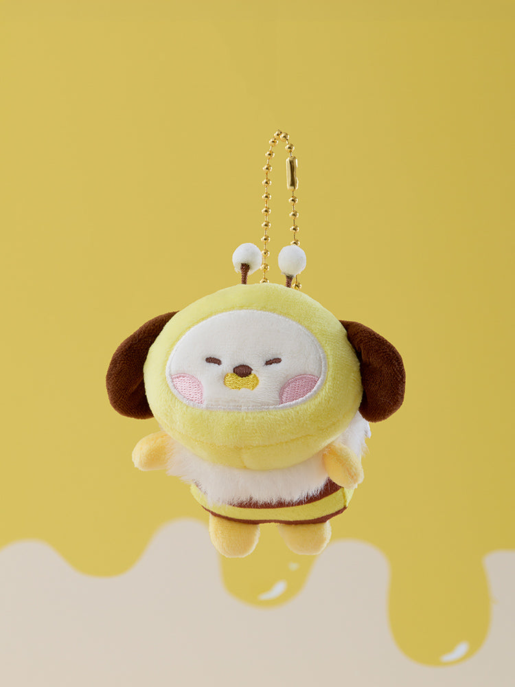 ぬいぐるみキーリング(HONEYBEE) CHIMMY – LINE FRIENDS SQUARE JAPAN