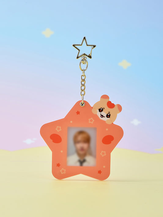 MIGHTEEZ IDフォトカードホルダーキーリング(WONDER ROOM) hongyo