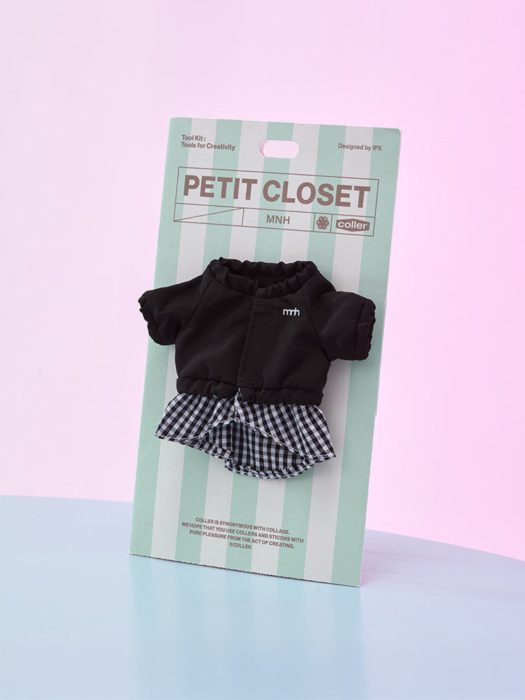 MNH COLLER プチクローゼット(25/FW) トラックトップチェックシャツ