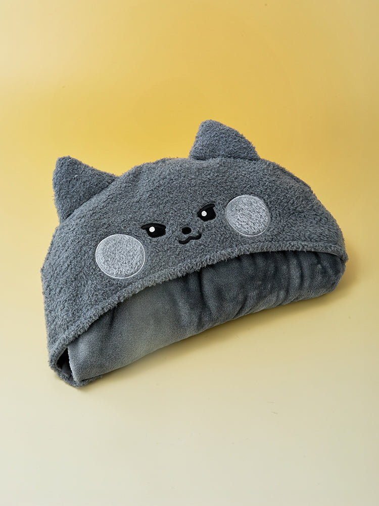 zeroni フード付きブランケット(Fluffy Wonderland) woongnini