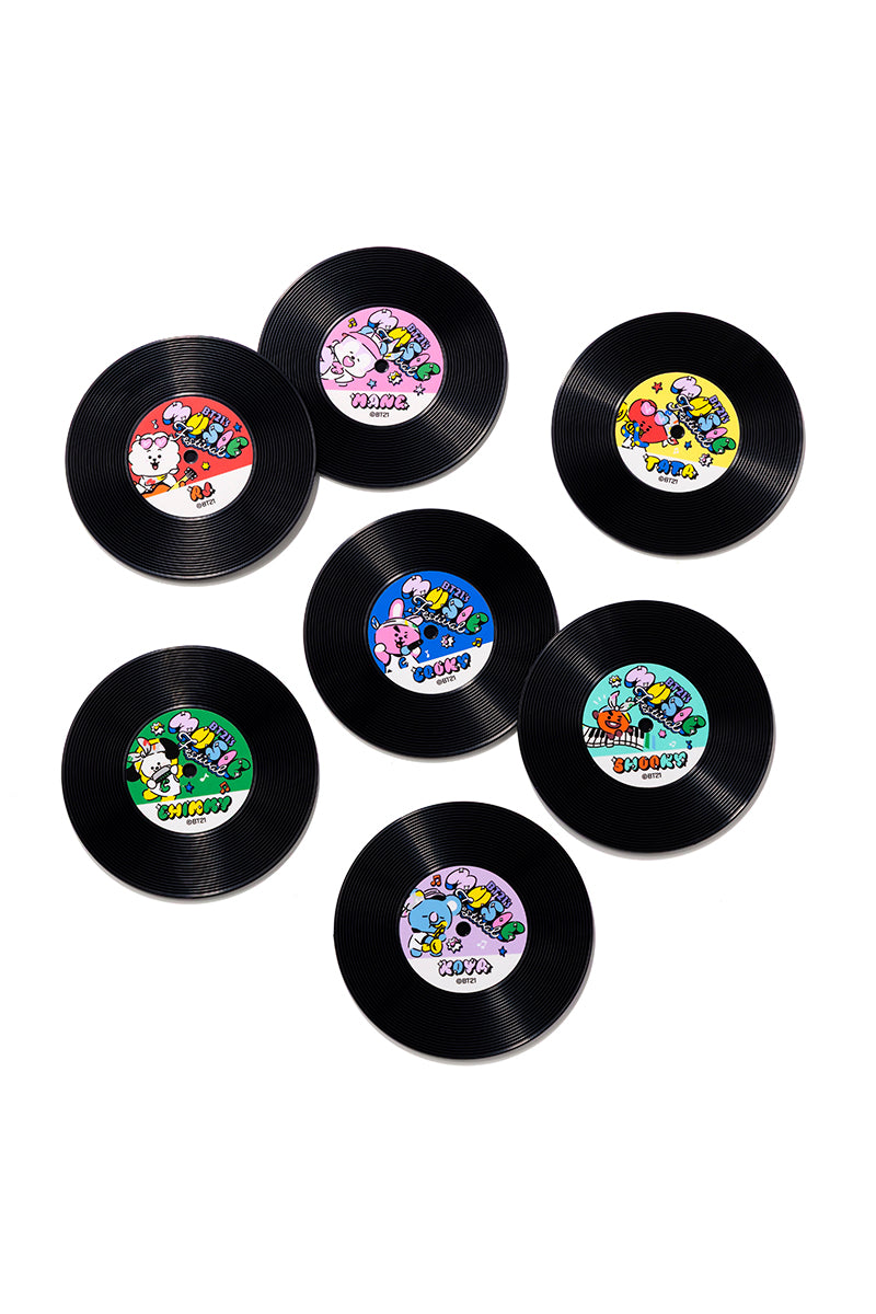ランダムレコードコースター(MUSIC FESTIVAL) BT21