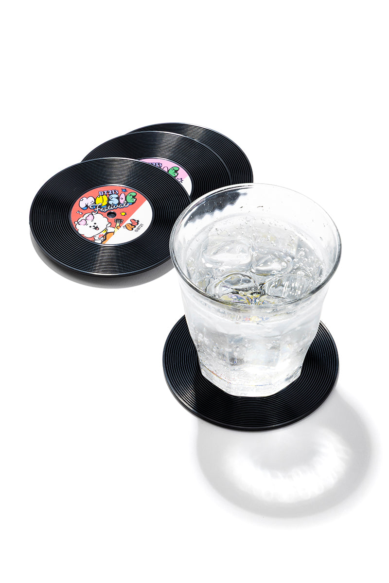 ランダムレコードコースター(MUSIC FESTIVAL) BT21