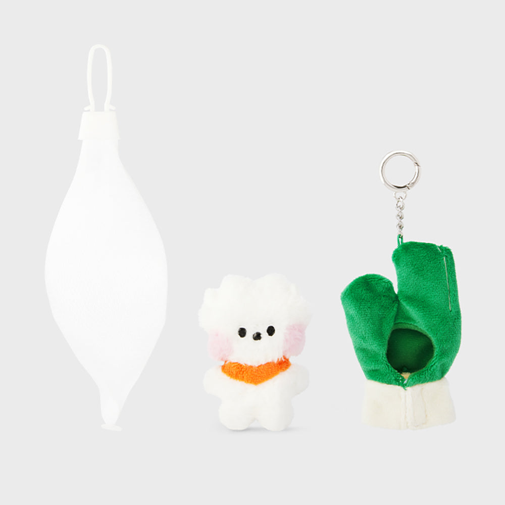 BT21 mini minini 野菜キーリング(VEGGIE) RJ