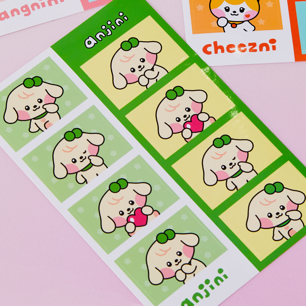 minive minini 4カットステッカー anjini