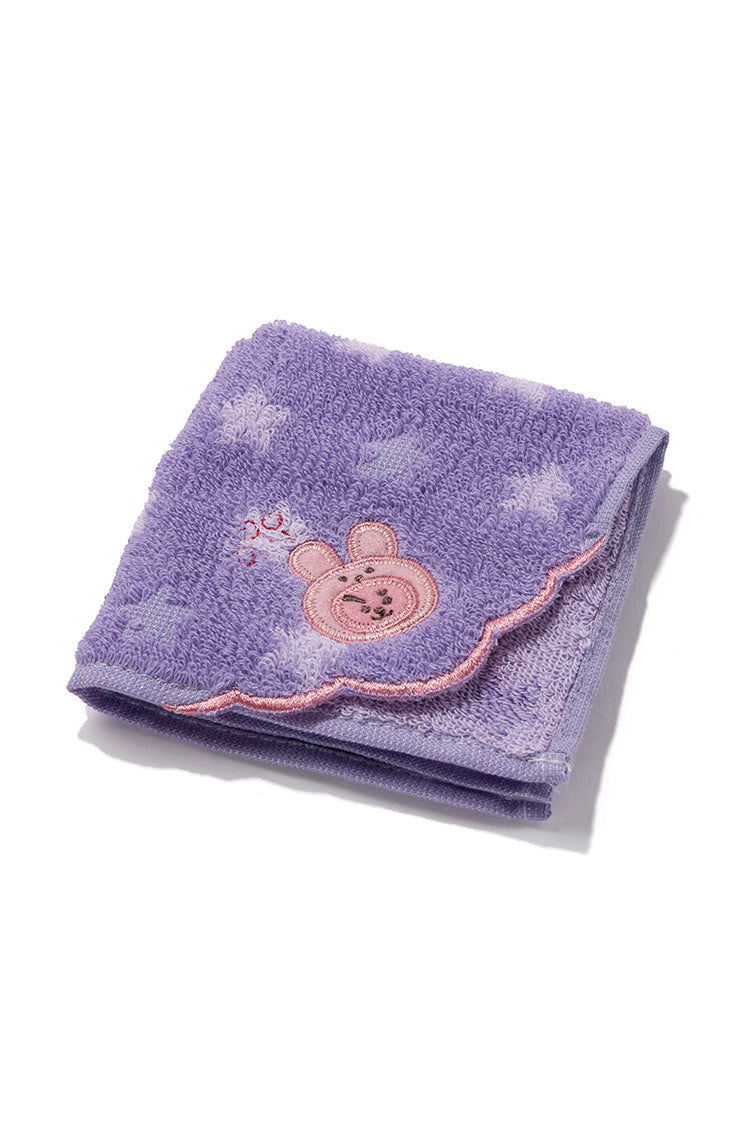 ミニタオル 刺繍ドット COOKY