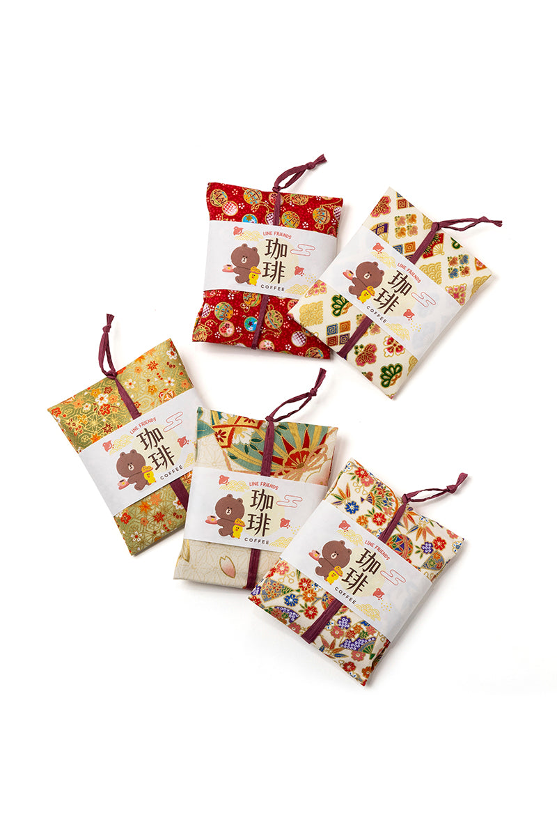 布包みコーヒー LINE FRIENDS