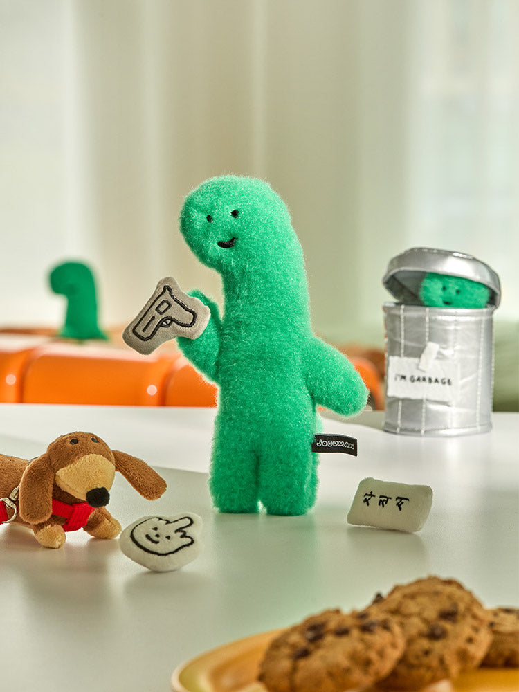 ぬいぐるみ スナップ小物付き(THROW AWAY) ブラキオ