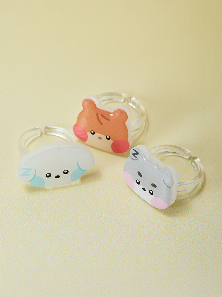 zeroni ランダムアクリルリング(Fluffy Wonderland)