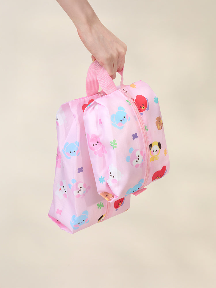 minini トラベルポーチセット ピンク(SCOUT) BT21