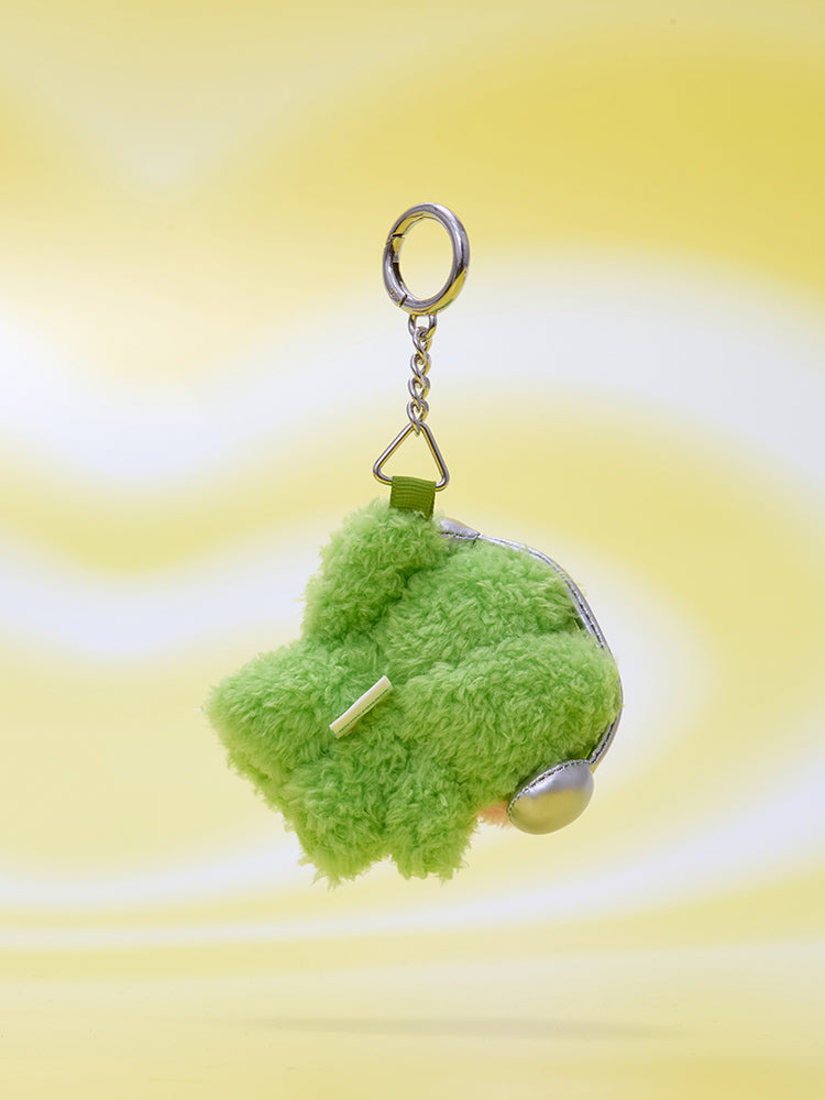 minini ふわふわぬいぐるみキーリング ヘッドフォン(EXPRESSION