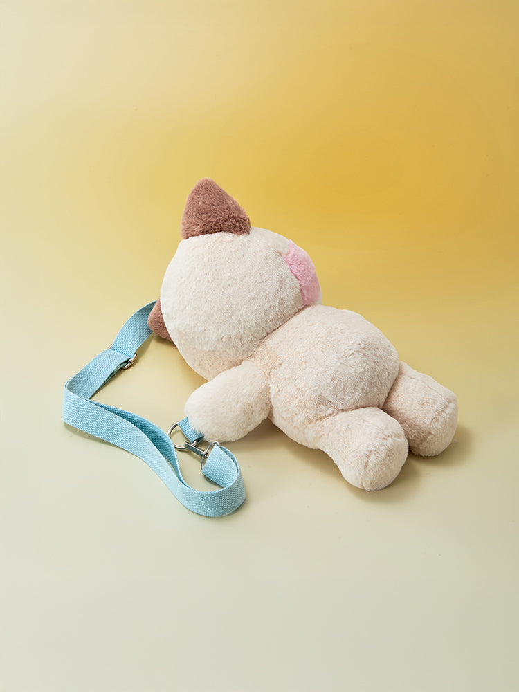 zeroni フラットぬいぐるみ バッグ zeroni ぬいぐるみバッグ(Fluffy