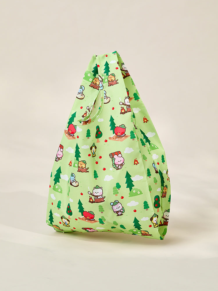 minini お買い物袋 グリーン(SCOUT) BT21