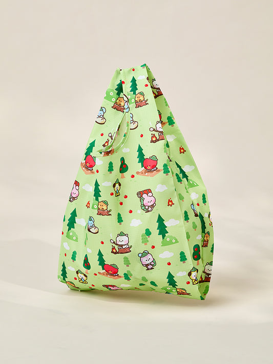 minini お買い物袋 グリーン(SCOUT) BT21