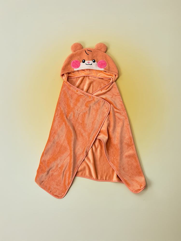 zeroni フード付きブランケット(Fluffy Wonderland) binini