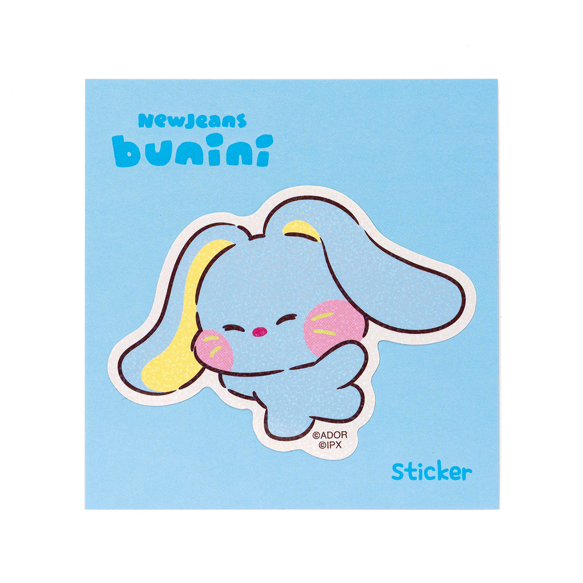 bunini ステッカー SKIP(BLUE)
