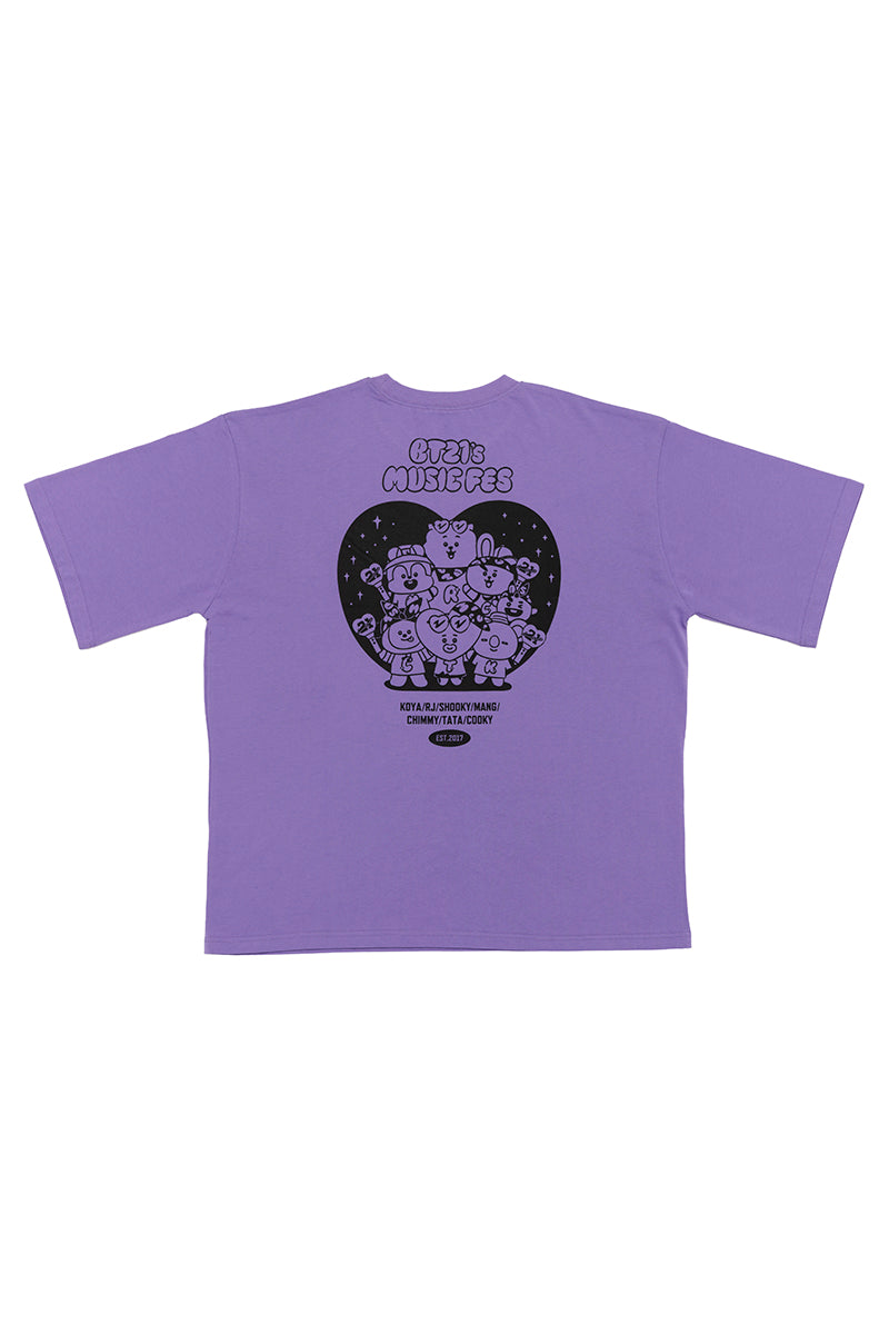 バンドTシャツ(MUSIC FESTIVAL) BT21
