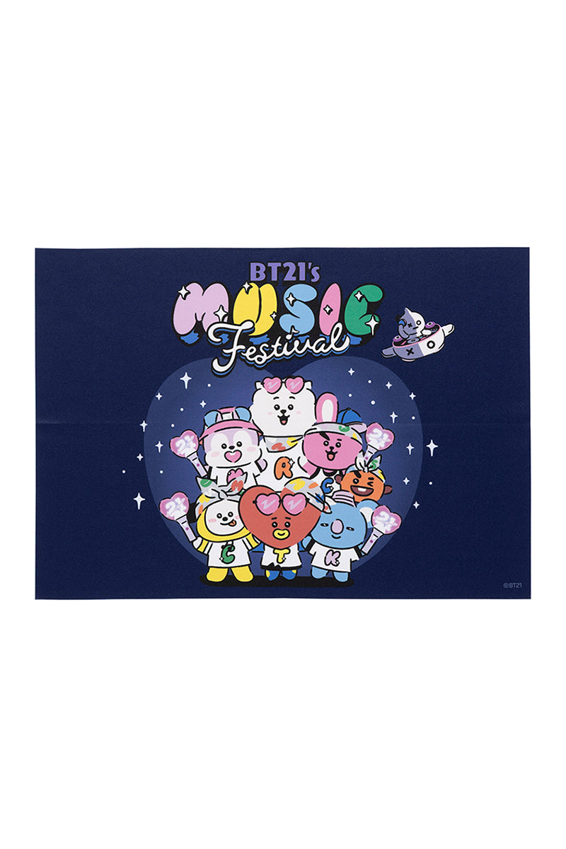 ファブリックポスターB3(MUSIC FESTIVAL) BT21