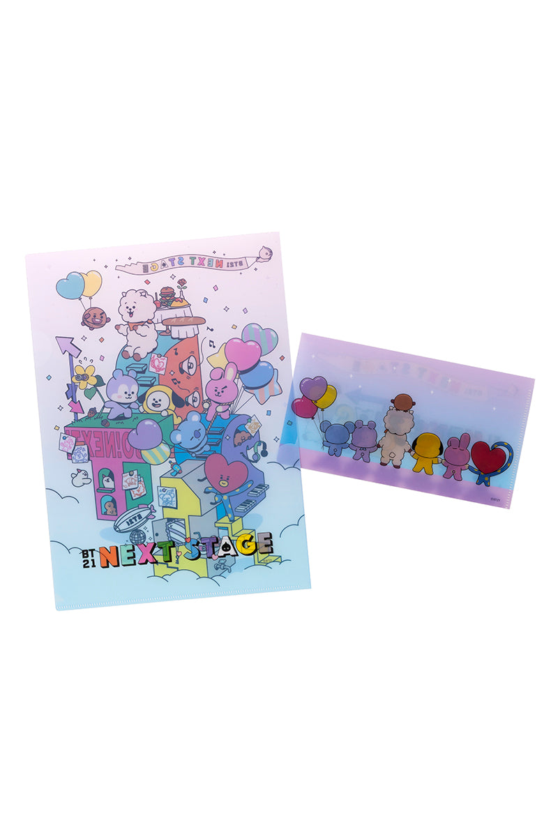 クリアファイルセット(NEXT STAGE) BT21
