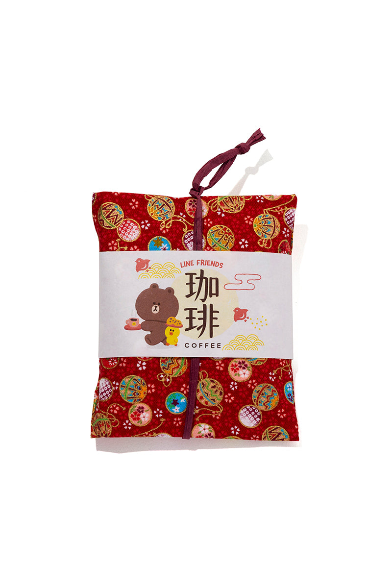 布包みコーヒー LINE FRIENDS